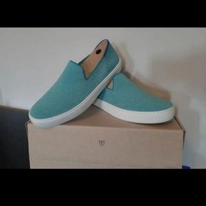 Rothy's Island Blue Store Exclusive Sneakers Size 9.5 Brand New